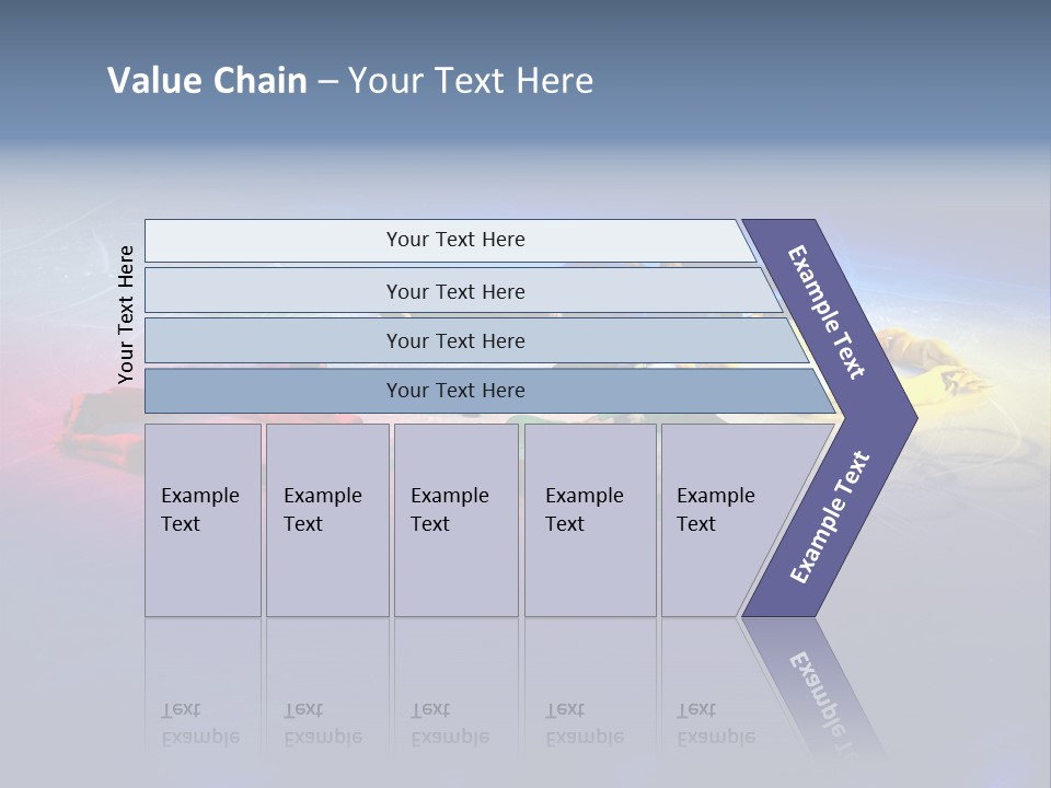 A Group Of Lanyards Sitting On Top Of A Table PowerPoint Template
