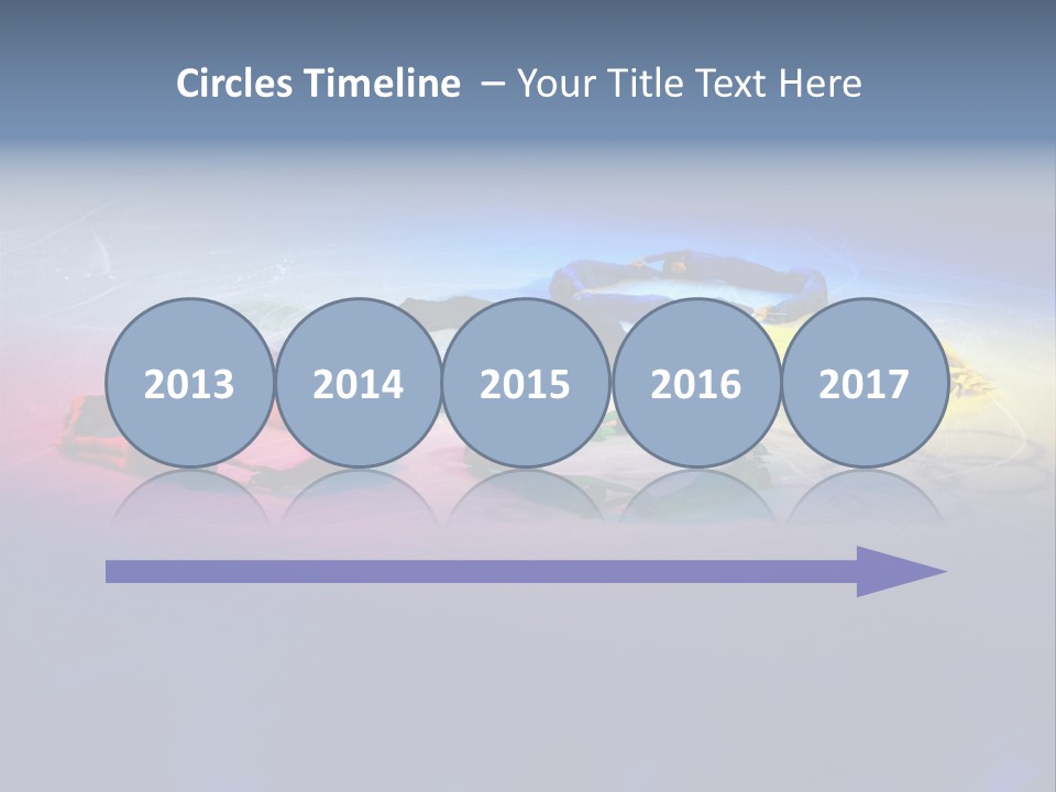 A Group Of Lanyards Sitting On Top Of A Table PowerPoint Template