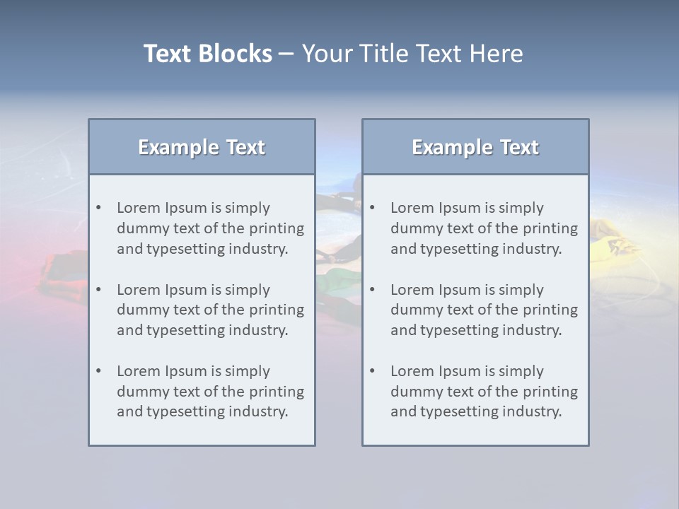 A Group Of Lanyards Sitting On Top Of A Table PowerPoint Template