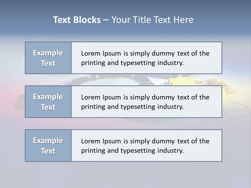 A Group Of Lanyards Sitting On Top Of A Table PowerPoint Template