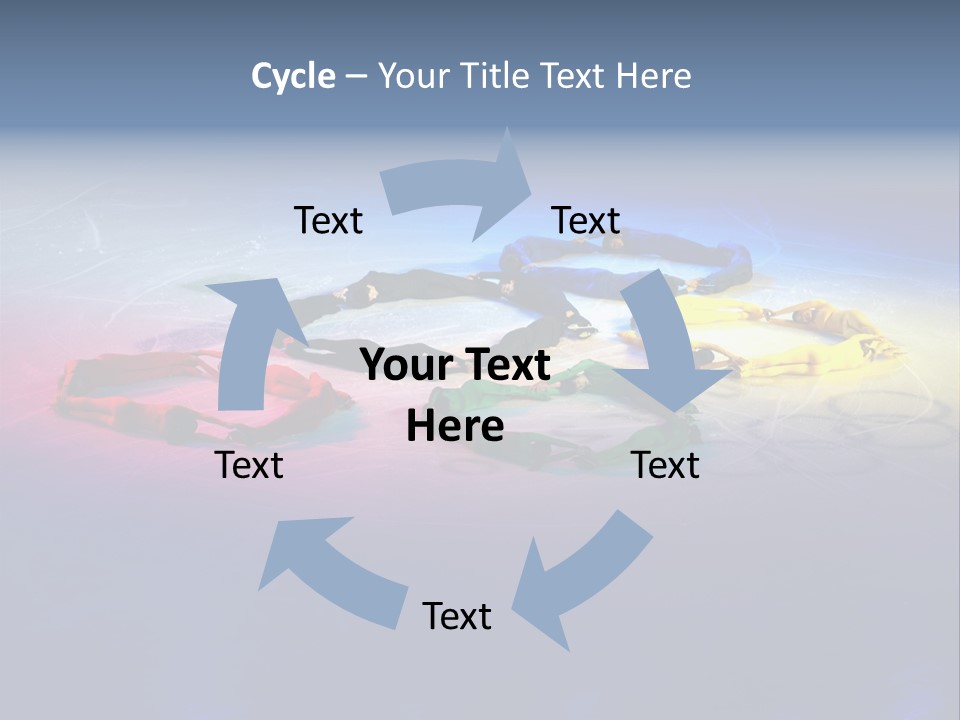 A Group Of Lanyards Sitting On Top Of A Table PowerPoint Template