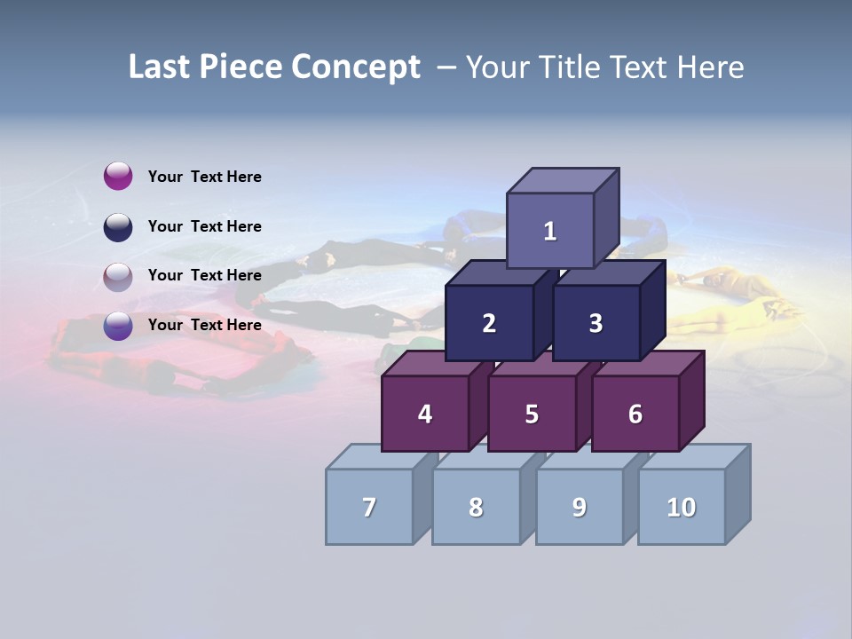 A Group Of Lanyards Sitting On Top Of A Table PowerPoint Template