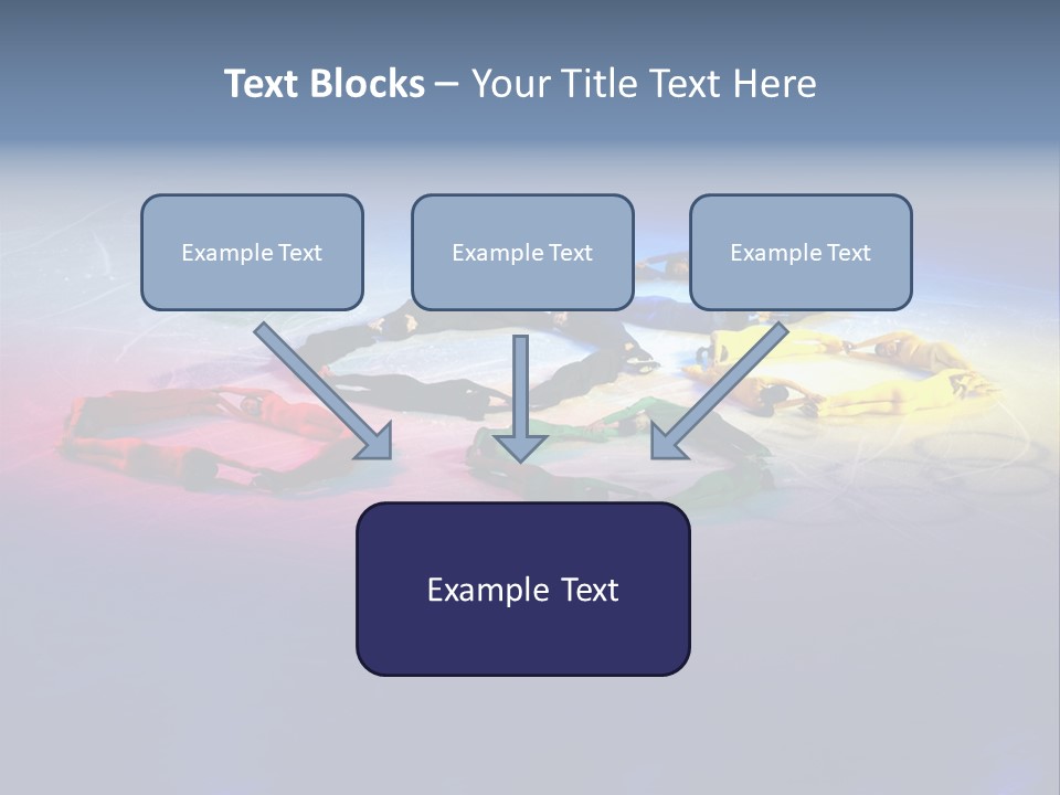 A Group Of Lanyards Sitting On Top Of A Table PowerPoint Template
