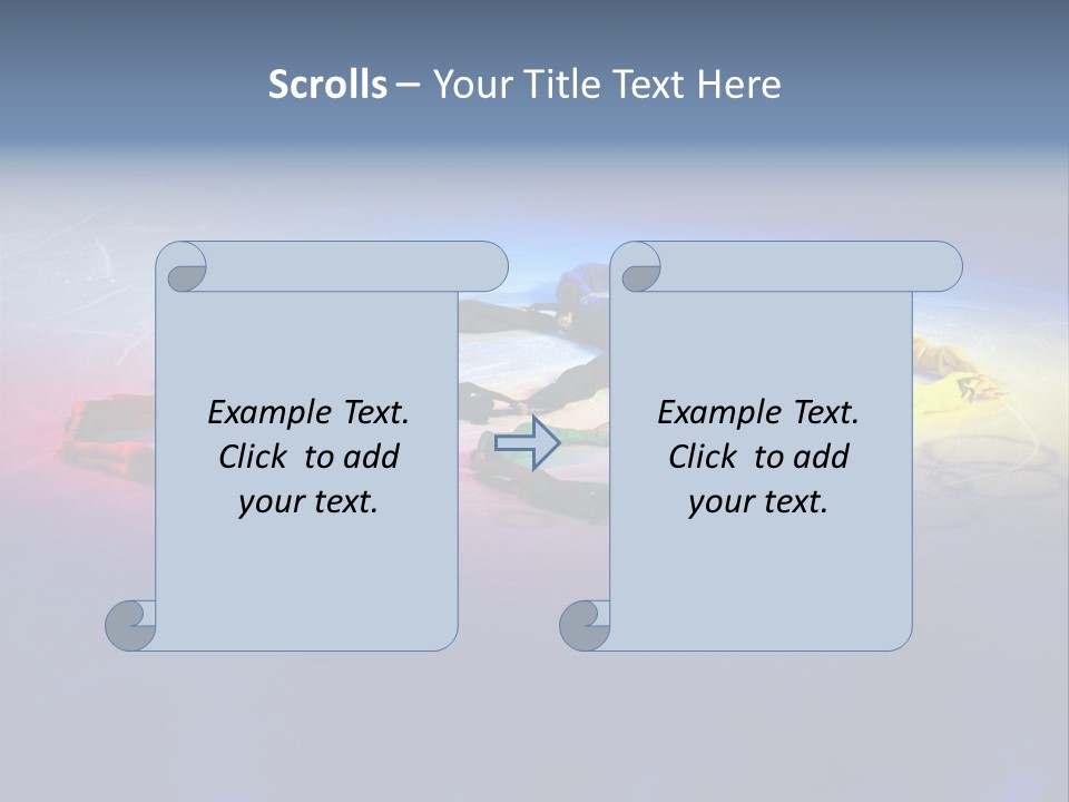 A Group Of Lanyards Sitting On Top Of A Table PowerPoint Template