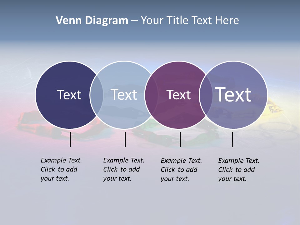 A Group Of Lanyards Sitting On Top Of A Table PowerPoint Template
