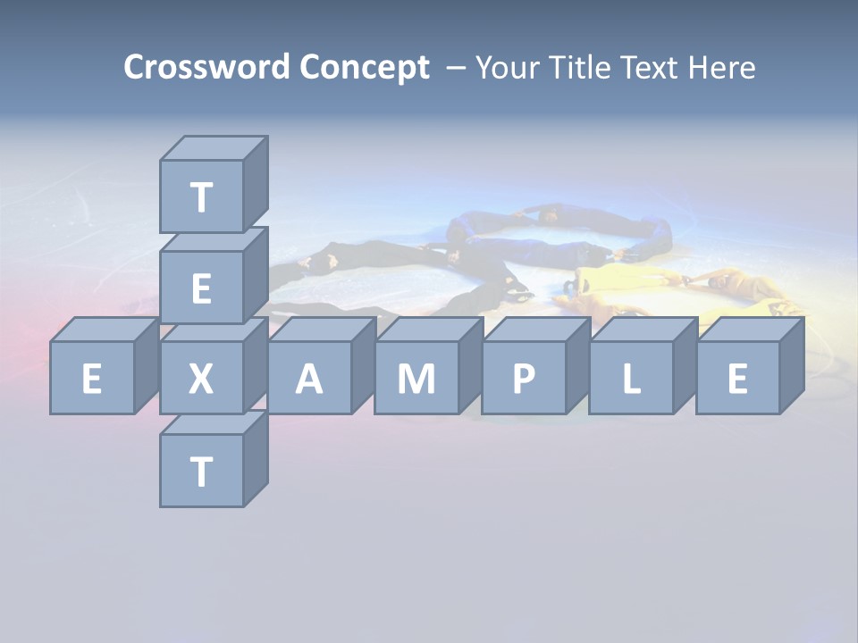 A Group Of Lanyards Sitting On Top Of A Table PowerPoint Template