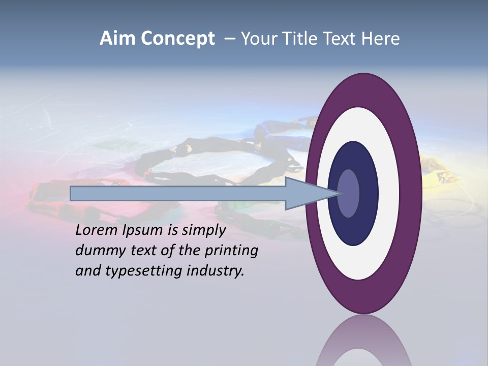 A Group Of Lanyards Sitting On Top Of A Table PowerPoint Template