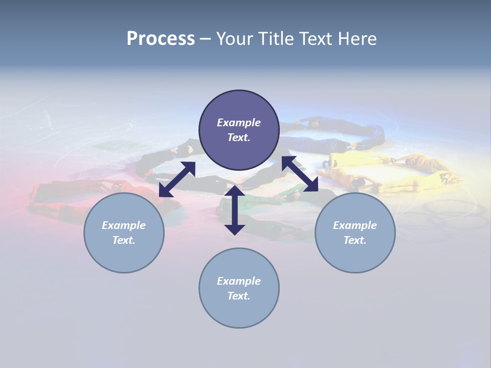 A Group Of Lanyards Sitting On Top Of A Table PowerPoint Template