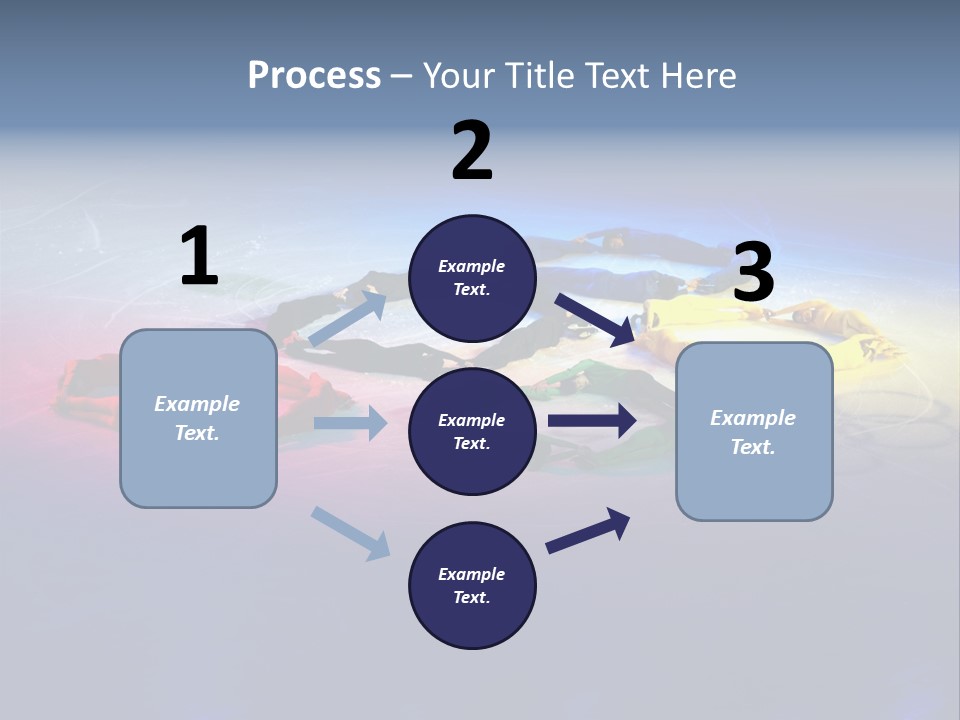 A Group Of Lanyards Sitting On Top Of A Table PowerPoint Template