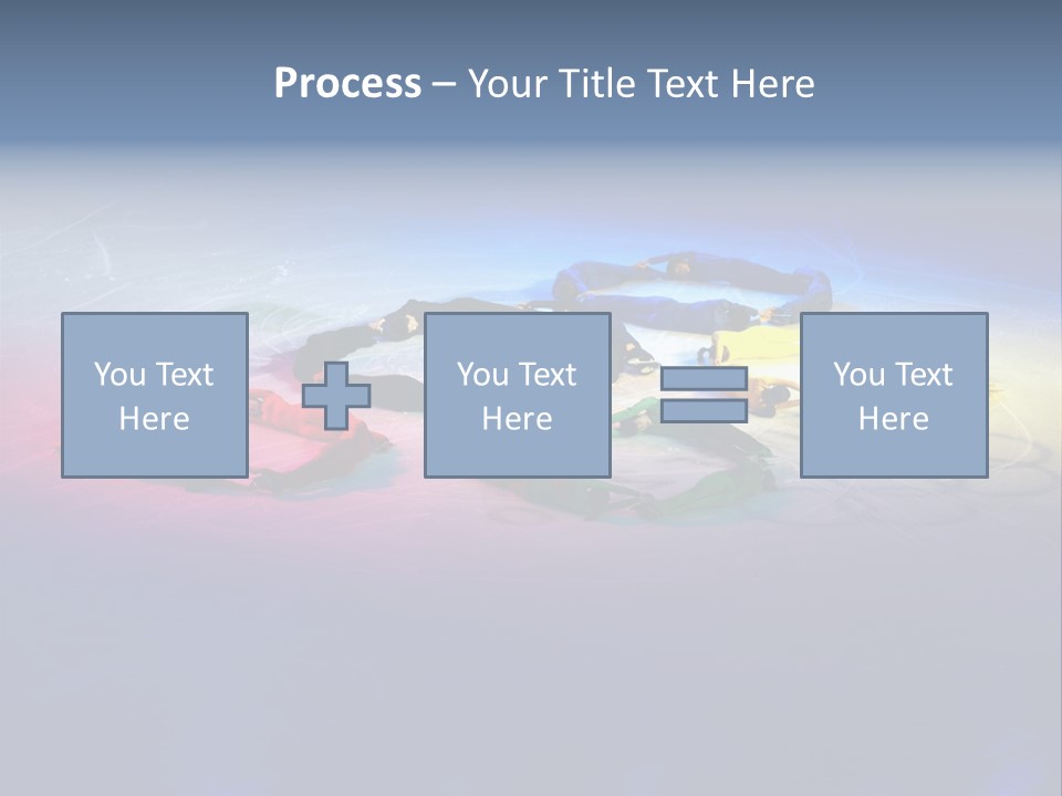 A Group Of Lanyards Sitting On Top Of A Table PowerPoint Template