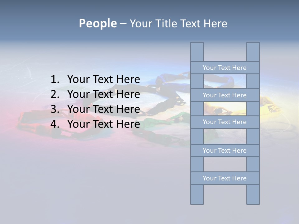A Group Of Lanyards Sitting On Top Of A Table PowerPoint Template