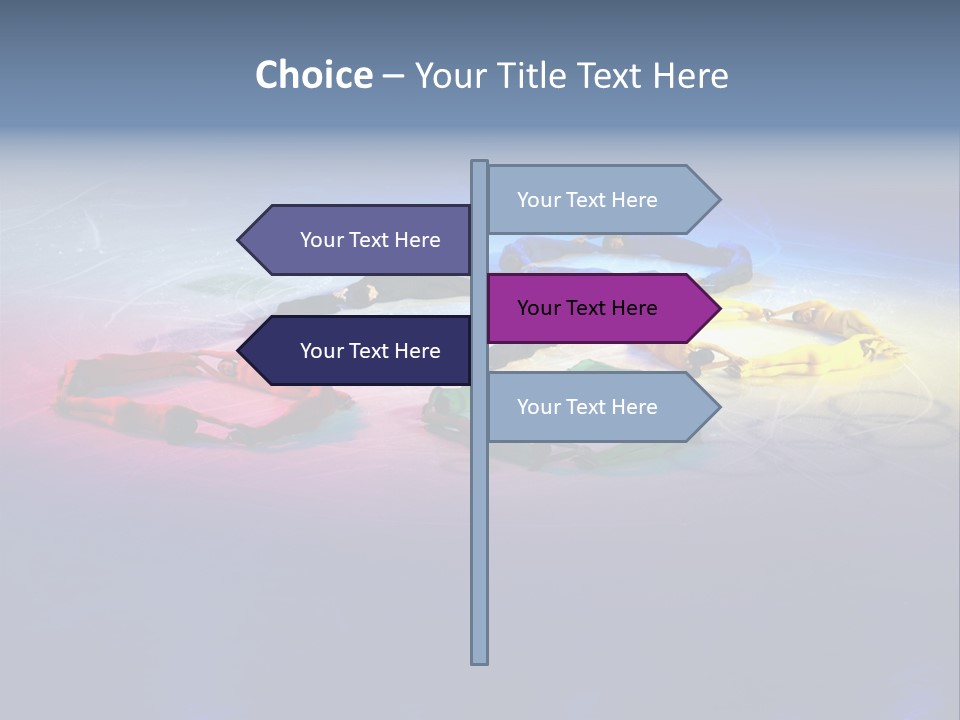 A Group Of Lanyards Sitting On Top Of A Table PowerPoint Template