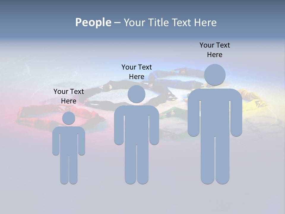 A Group Of Lanyards Sitting On Top Of A Table PowerPoint Template