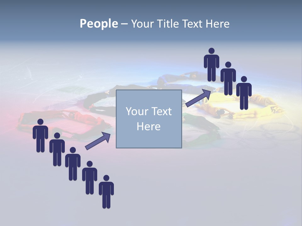 A Group Of Lanyards Sitting On Top Of A Table PowerPoint Template