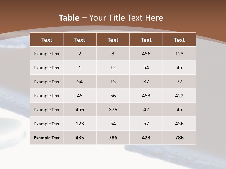 A Piece Of A Puzzle On A Brown Background PowerPoint Template