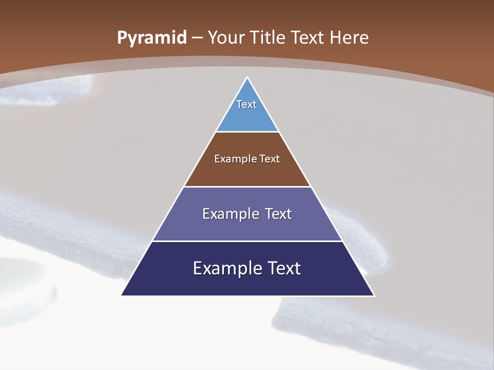 A Piece Of A Puzzle On A Brown Background PowerPoint Template