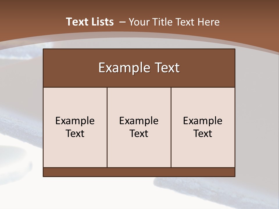 A Piece Of A Puzzle On A Brown Background PowerPoint Template