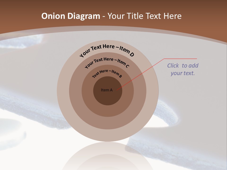 A Piece Of A Puzzle On A Brown Background PowerPoint Template