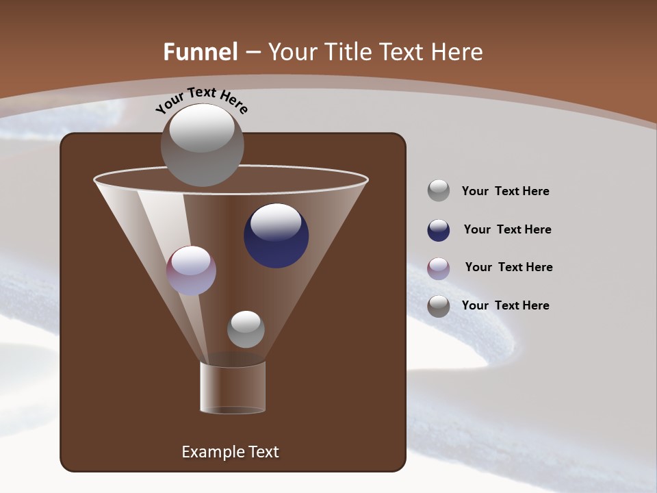 A Piece Of A Puzzle On A Brown Background PowerPoint Template