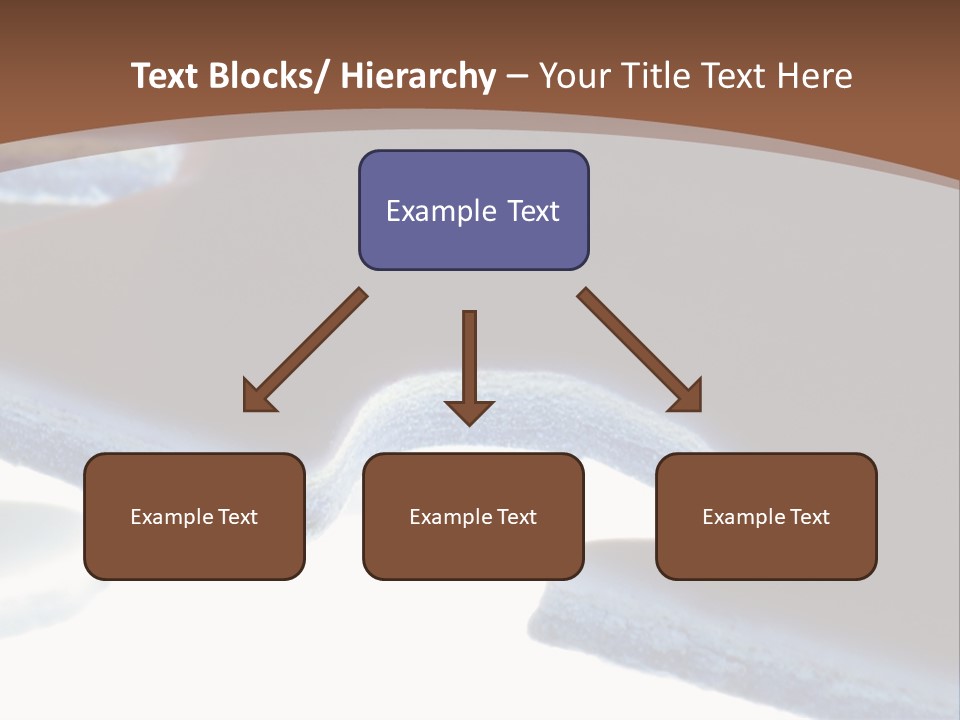 A Piece Of A Puzzle On A Brown Background PowerPoint Template