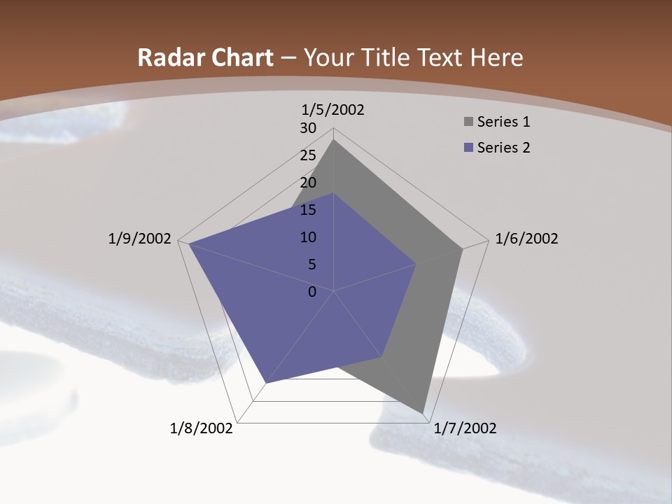 A Piece Of A Puzzle On A Brown Background PowerPoint Template