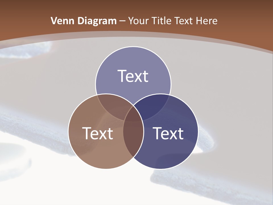 A Piece Of A Puzzle On A Brown Background PowerPoint Template