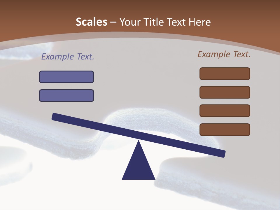A Piece Of A Puzzle On A Brown Background PowerPoint Template