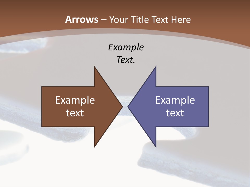 A Piece Of A Puzzle On A Brown Background PowerPoint Template