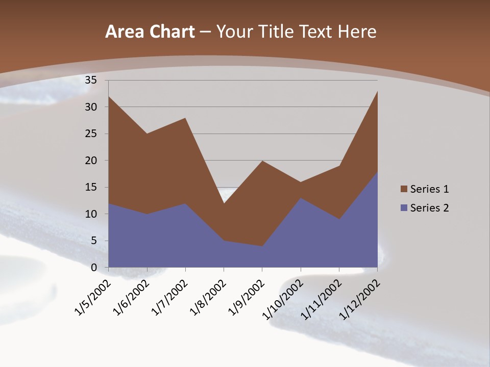 A Piece Of A Puzzle On A Brown Background PowerPoint Template
