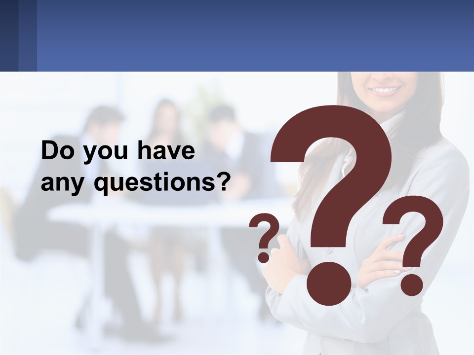 A Woman Standing In Front Of A Group Of People PowerPoint Template