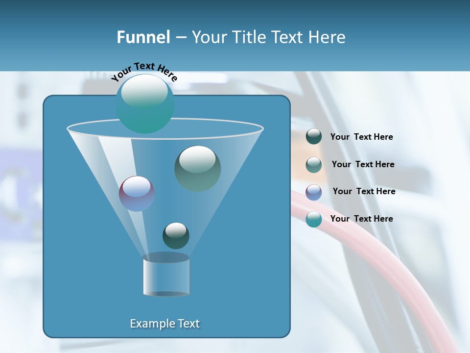 A Close Up Of A Power Strip With Wires PowerPoint Template