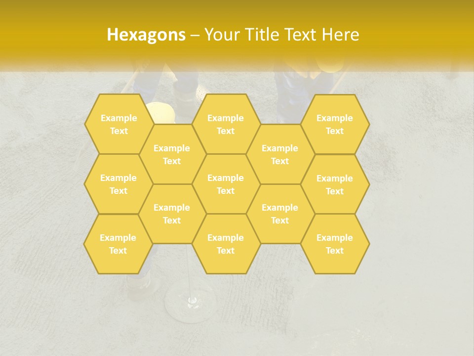 A Group Of Men In Blue And Yellow Work On A Construction Site PowerPoint Template