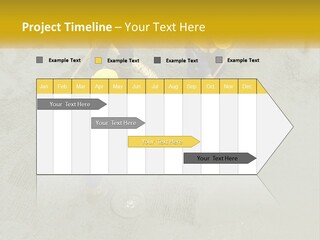 A Group Of Men In Blue And Yellow Work On A Construction Site PowerPoint Template