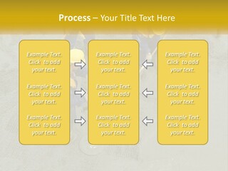A Group Of Men In Blue And Yellow Work On A Construction Site PowerPoint Template