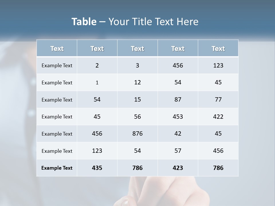 A Woman Pressing A Button On A Touch Screen PowerPoint Template