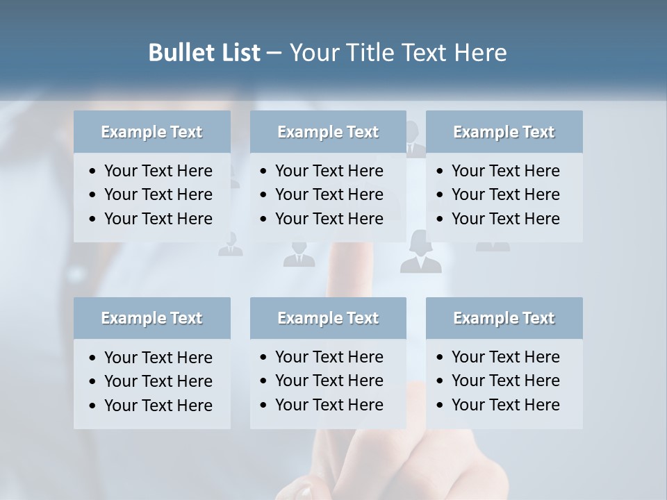 A Woman Pressing A Button On A Touch Screen PowerPoint Template
