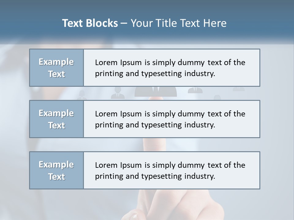 A Woman Pressing A Button On A Touch Screen PowerPoint Template