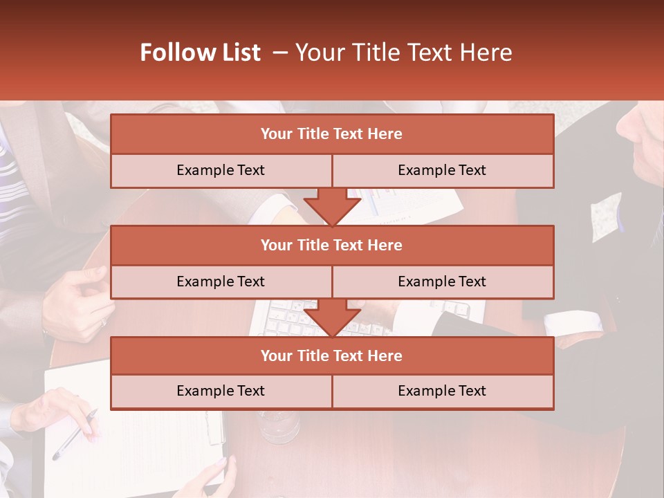 A Group Of Business People Shaking Hands Over A Laptop PowerPoint Template