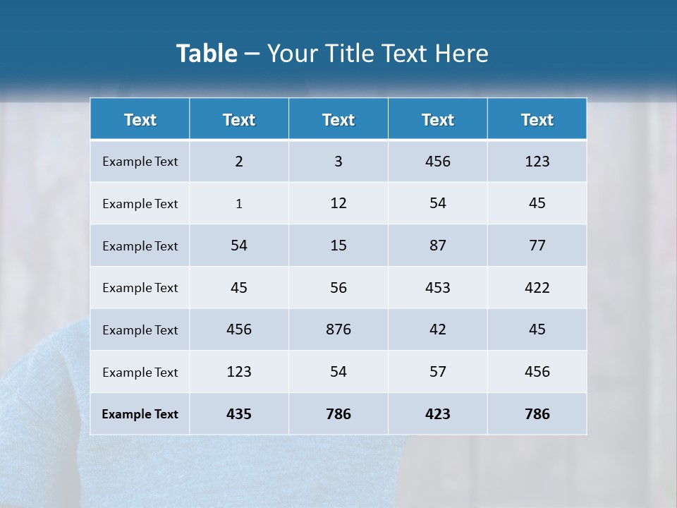 A Young Boy Flexing His Muscles In Front Of A Wooden Fence PowerPoint Template