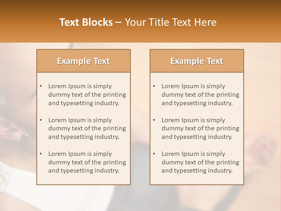 A Man Sitting On The Floor With His Eyes Closed PowerPoint Template