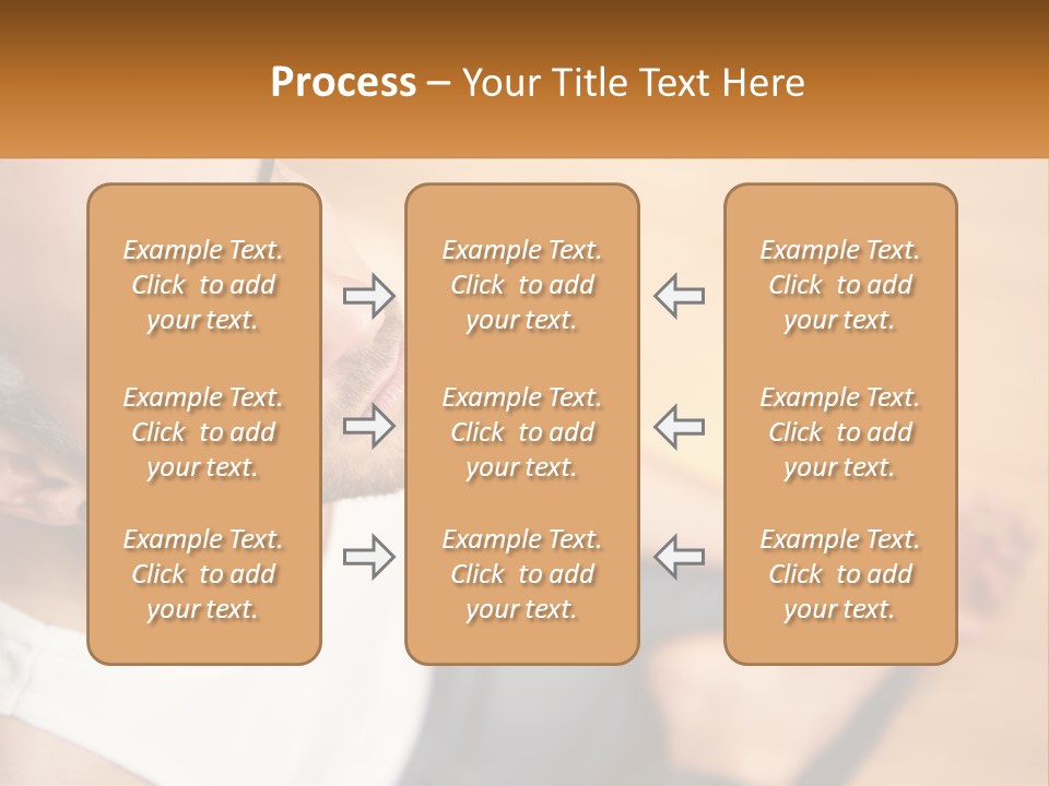 A Man Sitting On The Floor With His Eyes Closed PowerPoint Template