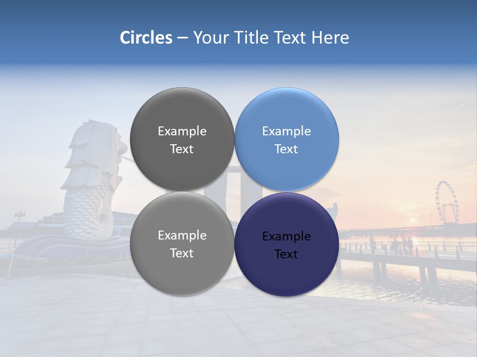 A Statue Of A Horse Is Spewing Water Into The Air PowerPoint Template