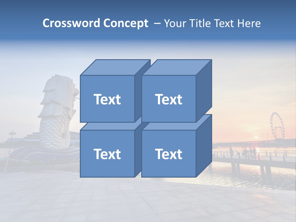 A Statue Of A Horse Is Spewing Water Into The Air PowerPoint Template