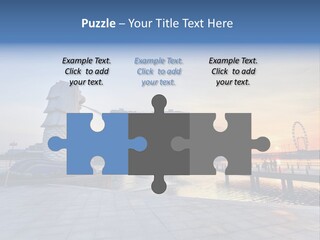 A Statue Of A Horse Is Spewing Water Into The Air PowerPoint Template