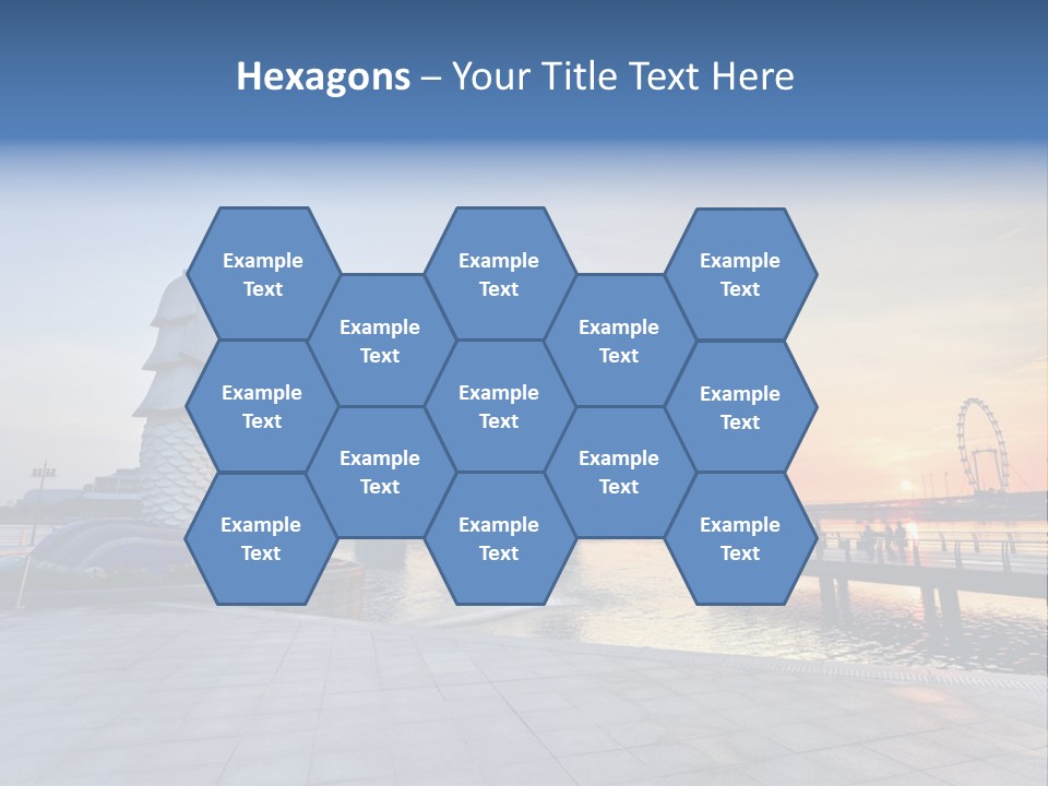 A Statue Of A Horse Is Spewing Water Into The Air PowerPoint Template