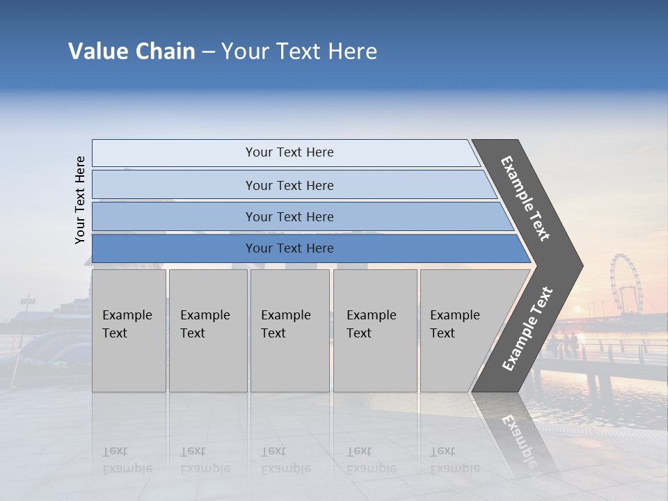 A Statue Of A Horse Is Spewing Water Into The Air PowerPoint Template