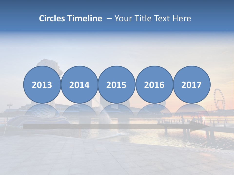 A Statue Of A Horse Is Spewing Water Into The Air PowerPoint Template