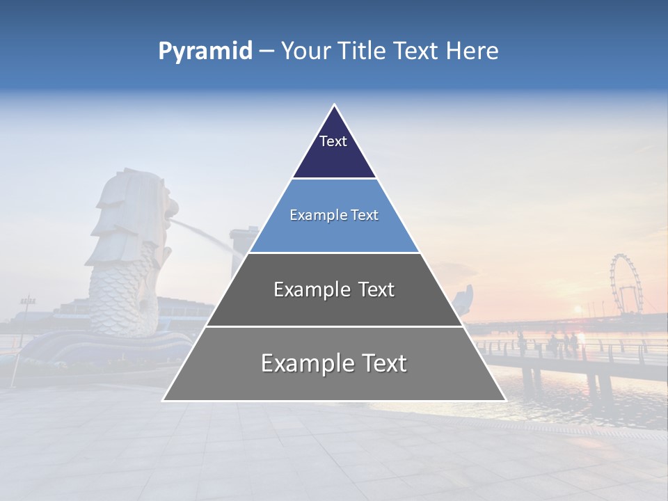 A Statue Of A Horse Is Spewing Water Into The Air PowerPoint Template