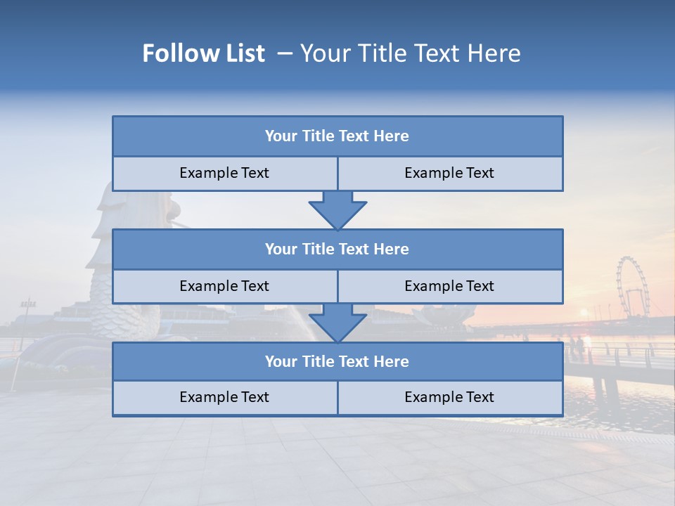 A Statue Of A Horse Is Spewing Water Into The Air PowerPoint Template