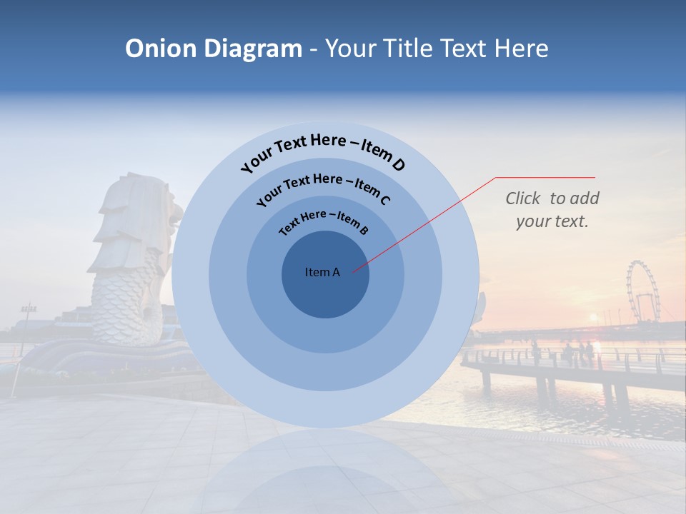 A Statue Of A Horse Is Spewing Water Into The Air PowerPoint Template